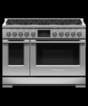 Dual Fuel Range, 48", 8 Burners, Self-cleaning view 1