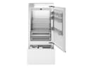 36" Built-in Bottom Mount Refrigerator with Ice Maker view 1