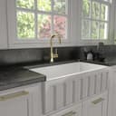 Autograph Edition Renoir Single Handle Kitchen Faucet In Polished Gold view 2