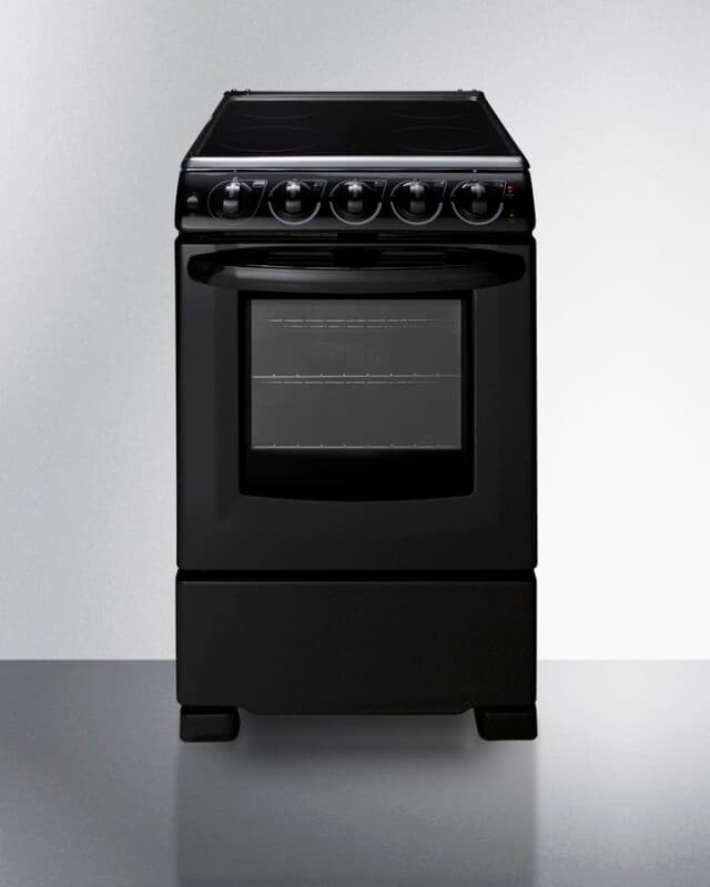 20" Wide Electric Smooth-Top Range