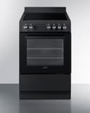 24" Wide Electric Smooth-Top Range view 6