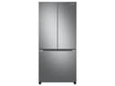 18 cu. ft. Smart Counter Depth 3-Door French Door Refrigerator in Stainless Look view 4