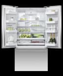 Freestanding French Door Refrigerator Freezer, 36", 20.1 cu ft, Ice & Water view 2