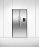 Freestanding French Door Refrigerator Freezer, 36", 20.1 cu ft, Ice & Water view 3