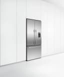 Freestanding French Door Refrigerator Freezer, 36", 20.1 cu ft, Ice & Water view 4