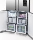 18.9 cu ft Series 7 Quad Door Refrigerator Freezer, Ice & Water view 8