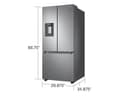21.6 cu. ft. 30-Inch French Door Refrigerator (Stainless Steel) view 2
