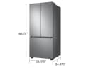 22 cu. ft. Smart 3-Door French Door Refrigerator view 11