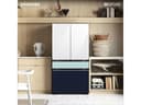 Bespoke 4-Door French Door Refrigerator (23 cu. ft.) with Customizable Door Panel Colors and Beverage Center view 3