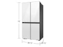23 cf BESPOKE 4-Door Beverage Center Customer Panel Ready, Counter Depth view 3
