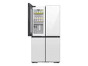 Bespoke 23 cu. ft. Counter Depth 4-Door Flex™ Refrigerator with Beverage Zone™ & Auto Open Door in White Glass view 2