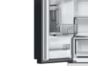 Bespoke 3-Door French Door Refrigerator 24 cu. ft. in  White Glass with AutoFill Water Pitcher view 4