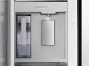 Bespoke 3-Door French Door Refrigerator (24 cu. ft.) with Beverage Center™ in White Glass view 7