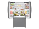 27 cu. ft. Mega Capacity Counter Depth 3-Door French Door Refrigerator with Dual Auto Ice Maker in Stainless Steel view 9