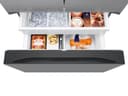 27 cu. ft. Mega Capacity Counter Depth 3-Door French Door Refrigerator with Dual Auto Ice Maker in Stainless Steel view 12