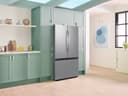 27 cu. ft. Mega Capacity Counter Depth 3-Door French Door Refrigerator with Dual Auto Ice Maker in Stainless Steel view 5