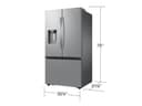 26 cu. ft. Mega Capacity Counter Depth 3-Door French Door Refrigerator with Four Types of Ice in Stainless Steel view 2