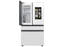 Bespoke 4-Door French Door Refrigerator (29 cu. ft.) with Family Hub™ in White Glass view 5