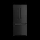 30 Inch 17.5 Cu Ft French Door Counter Depth Refrigerator With Ice Maker In Black Gordon Ramsay Series view 1