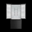 30 Inch 17.5 Cu Ft French Door Counter Depth Refrigerator With Ice Maker In Black Gordon Ramsay Series view 2