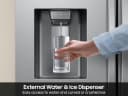 Mega Capacity | External Water & Ice Dispenser | 31 cu.ft. view 7