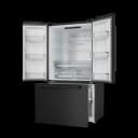 36 Inch 20.3 Cu Ft French Door Counter Depth Refrigerator With Ice Maker In Black Gordon Ramsay Series view 3