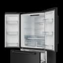 36 Inch 20.3 Cu Ft French Door Counter Depth Refrigerator With Ice Maker In Black Gordon Ramsay Series view 4