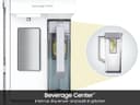 Bespoke 29 cu. ft. 4-Door French Door Refrigerator with Inner Beverage Center & FlexZone™ Drawer in Stainless Steel view 11