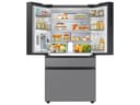 Bespoke 29 cu. ft. 4-Door French Door Refrigerator with Inner Beverage Center & FlexZone™ Drawer in Stainless Steel view 9