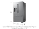 Zero Clearance Fit | Dual Auto Ice Maker | 29 cu. ft. view 2