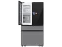 Bespoke 23 cu. ft. Counter Depth 4-Door French Door Refrigerator with AI Home & AI Vision Inside in Charcoal Glass and Stainless Steel view 7