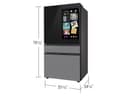 Bespoke AI 4-Door French Door AI Family Hub™ | AI Vision & Auto Open Door 29 cu.ft. view 2