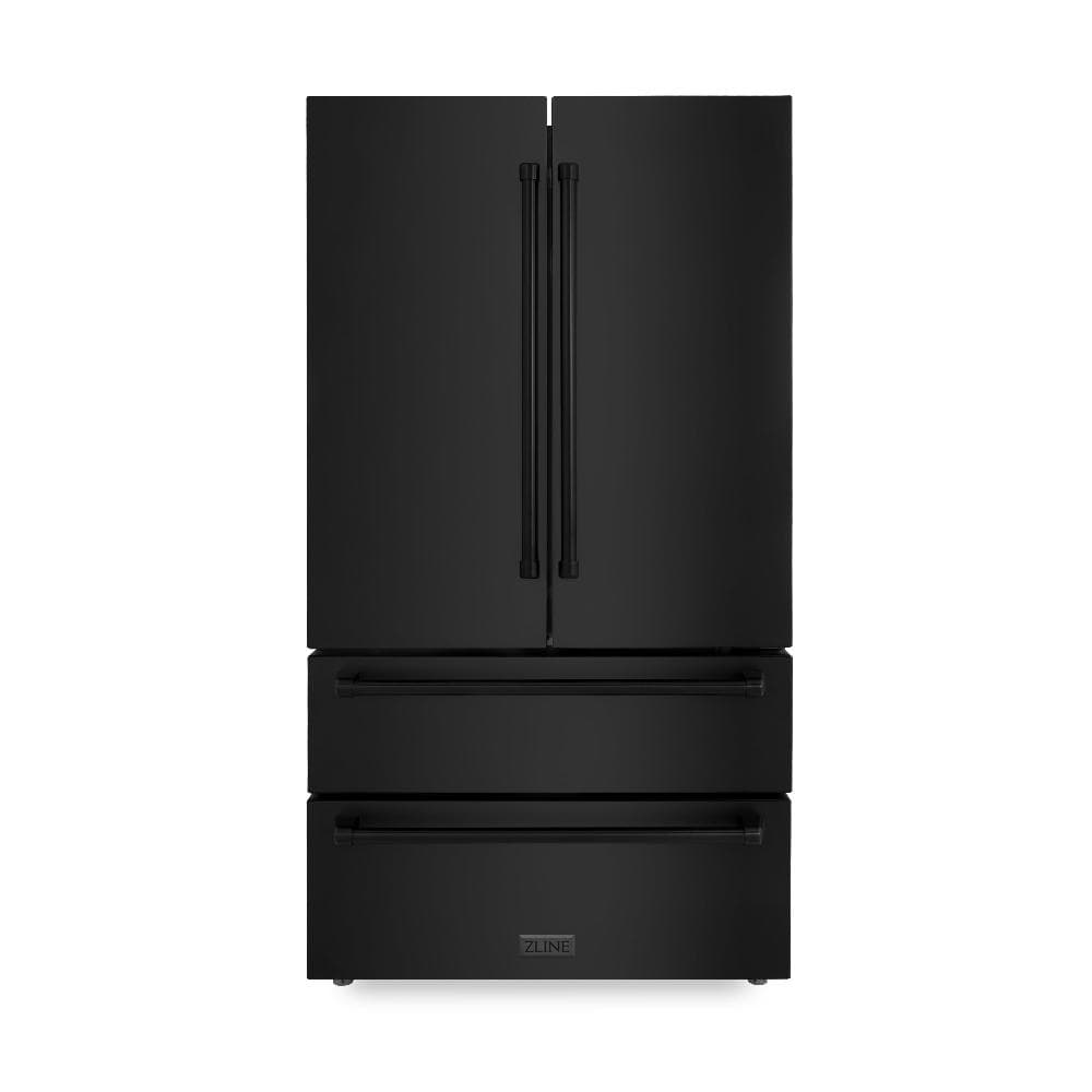 36" 22.5 cu. ft Freestanding French Door Refrigerator with Ice Maker in Fingerprint Resistant Stainless Steel (RFM-36)