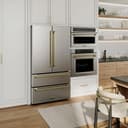 36" Autograph Edition 22.5 cu. ft Freestanding French Door Refrigerator with Ice Maker - Champagne Bronze view 1