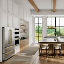 36" Autograph Edition 22.5 cu. ft Freestanding French Door Refrigerator with Ice Maker - Champagne Bronze view 10