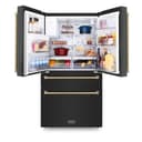 36" Autograph Edition 21.6 cu. ft Freestanding Refrigerator in Fingerprint Resistant Black Stainless Steel view 6