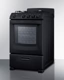 24" Wide Gas Range view 2