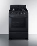 24" Wide Gas Range view 1