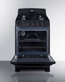 24" Wide Gas Range view 3
