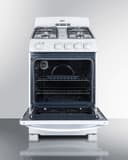 24" Wide Gas Range view 2