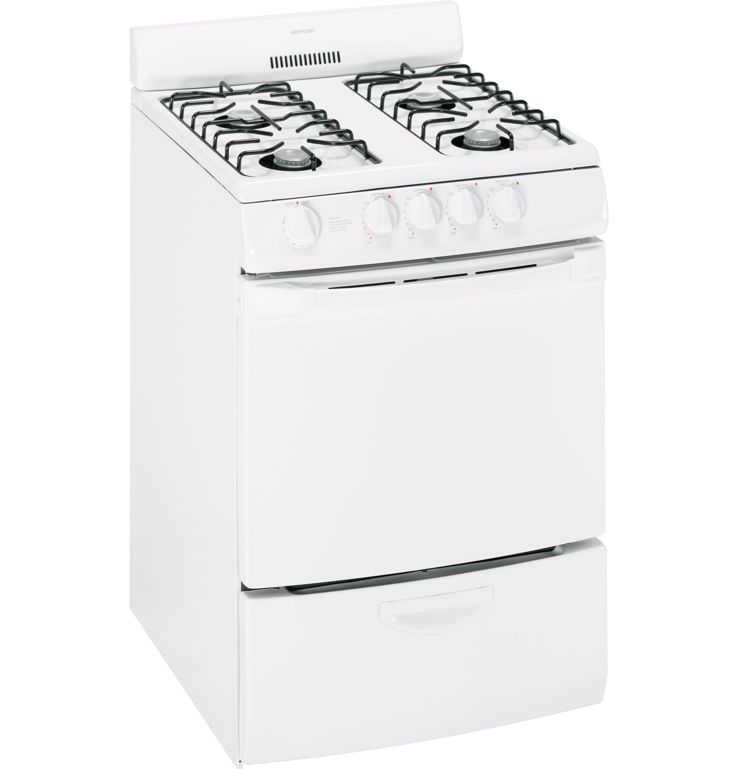 24" Free-Standing Gas Range