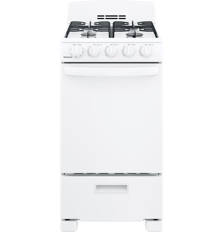 20" Front-control Free-standing Gas Range With Sealed Burners