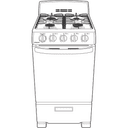 20" Front-control Free-standing Gas Range With Sealed Burners view 7