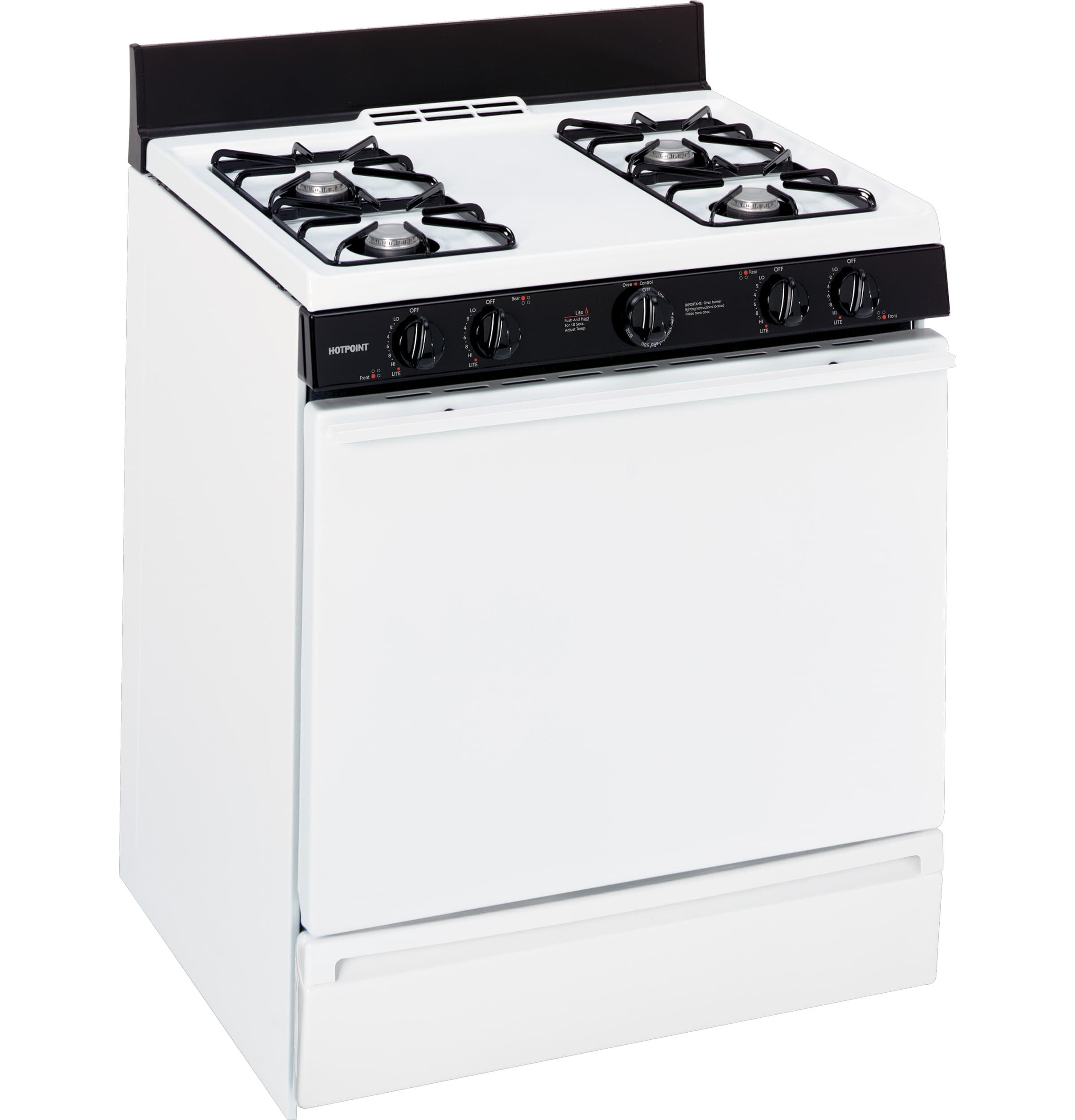 30" Free-Standing Gas Range