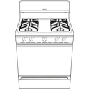 30" Free-Standing Gas Range view 9