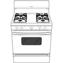 30" Free-Standing Gas Range view 8