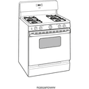 30" Free-Standing Gas Range view 2