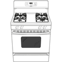 30" Free-Standing Gas Range view 8
