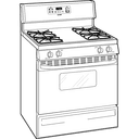 30" Free-Standing Gas Range view 2