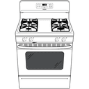 Hotpoint® 30" Free-Standing Gas Range view 10